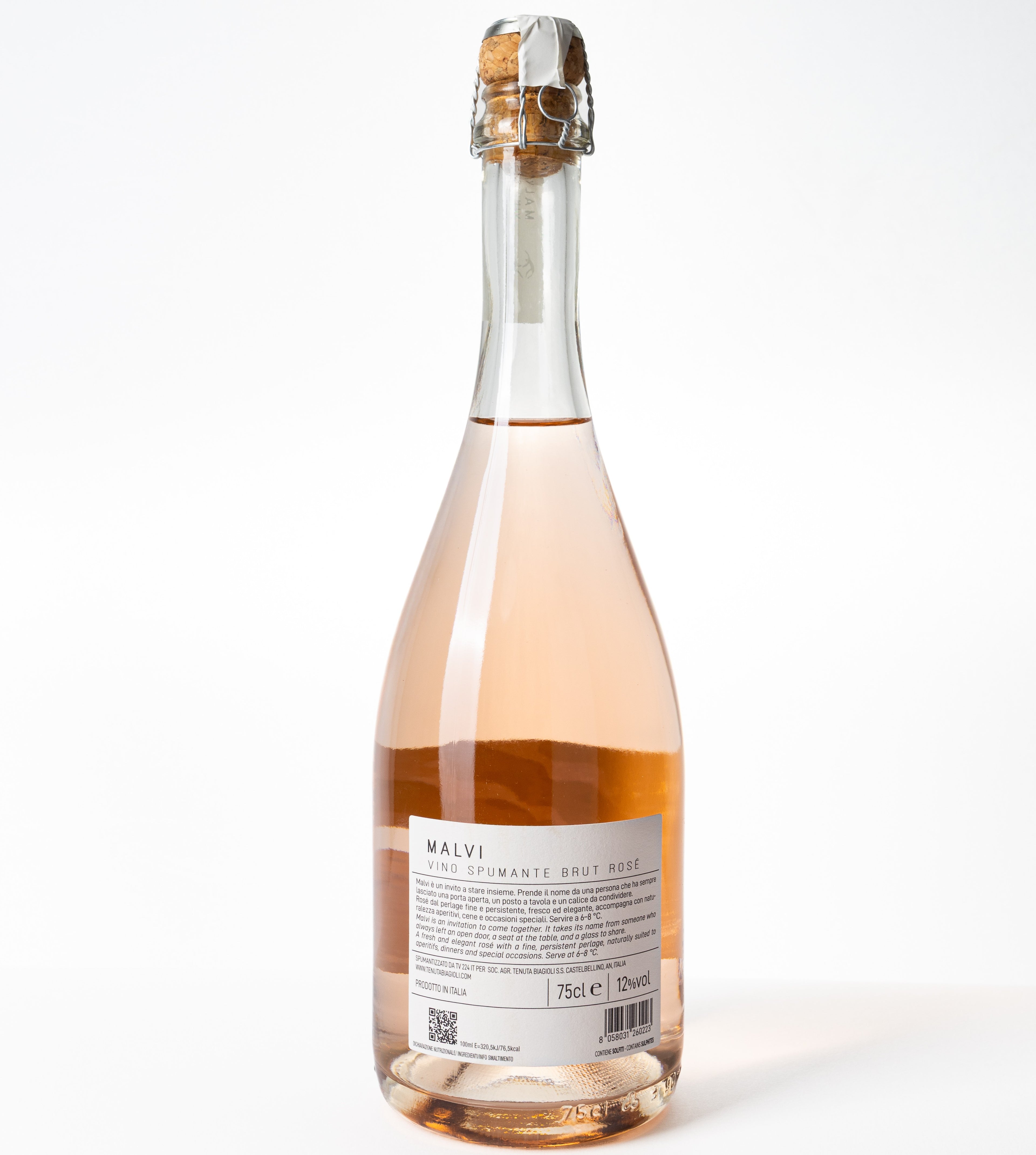 TENUTA BIAGIOLI - MALVI - Vino spumante brut rosé