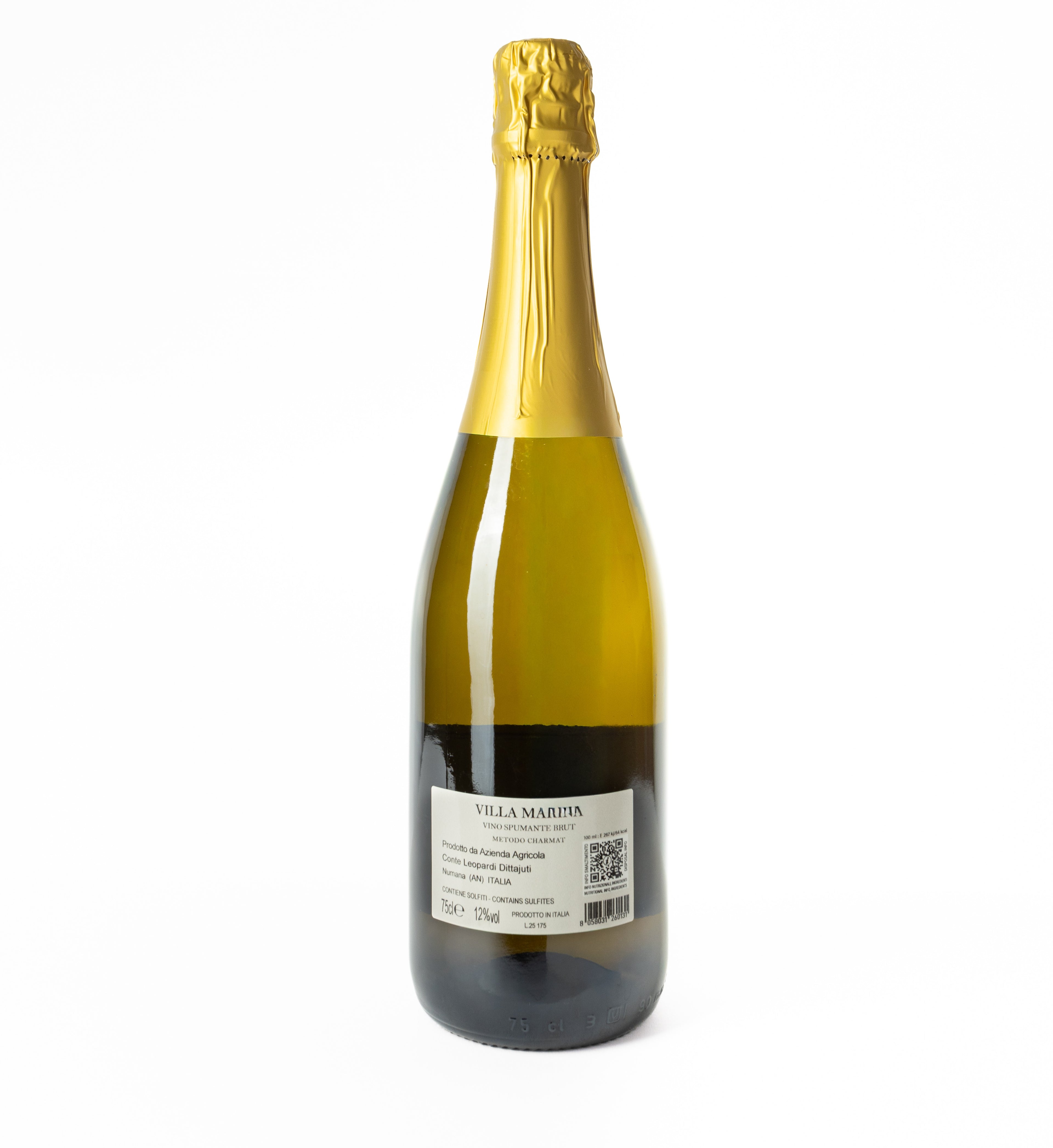 VILLA MARINA BRUT – Spumante Metodo Charmat