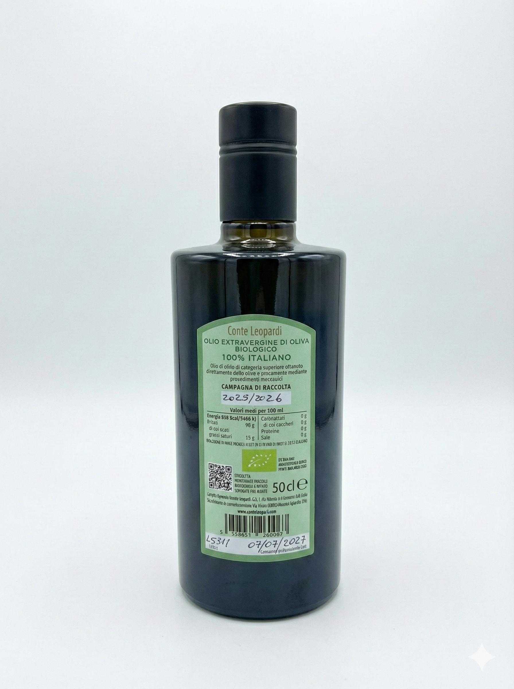 Olio Bio Extravergine D'Oliva - 500ml