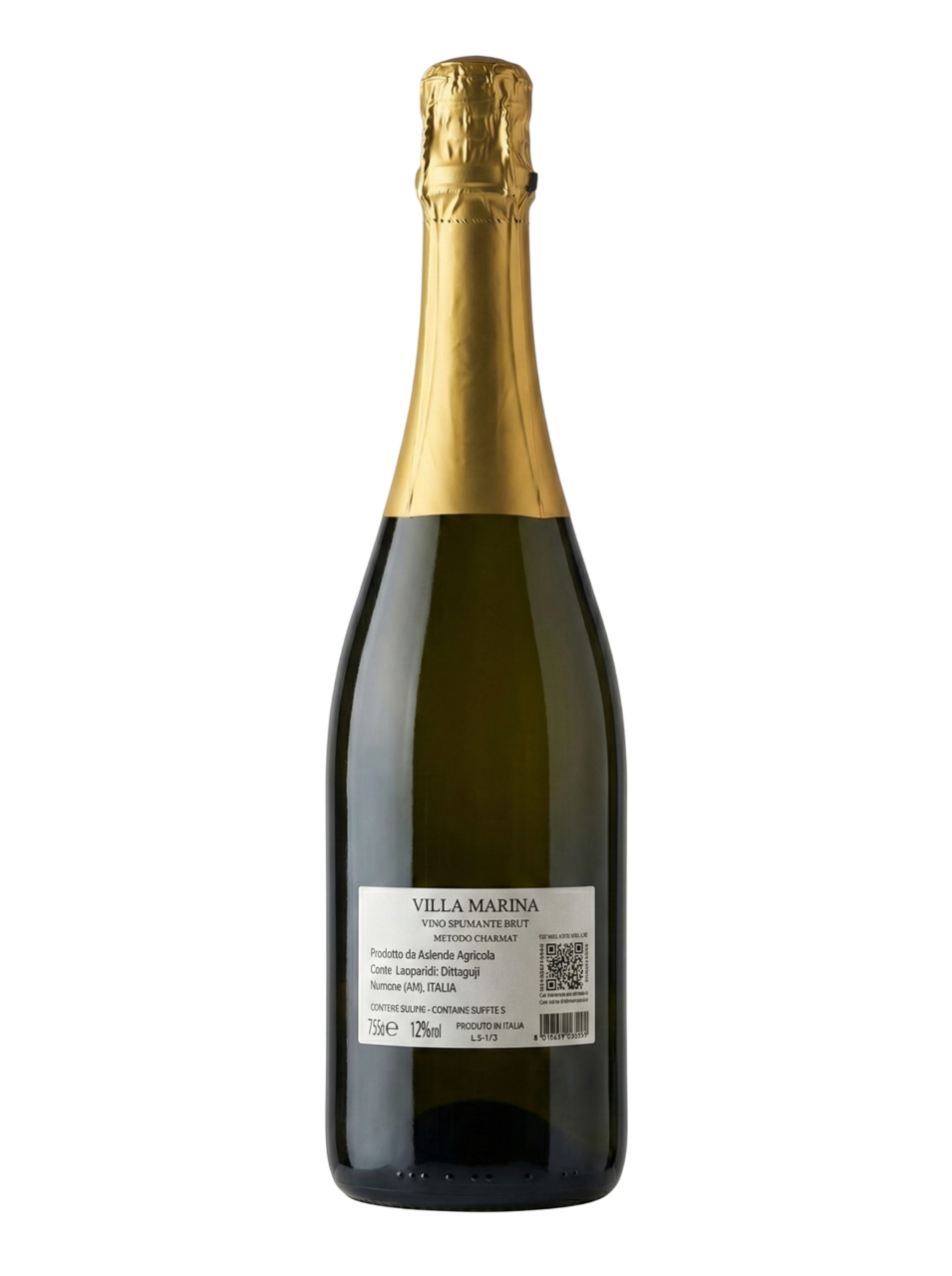 VILLA MARINA BRUT – Spumante Metodo Charmat