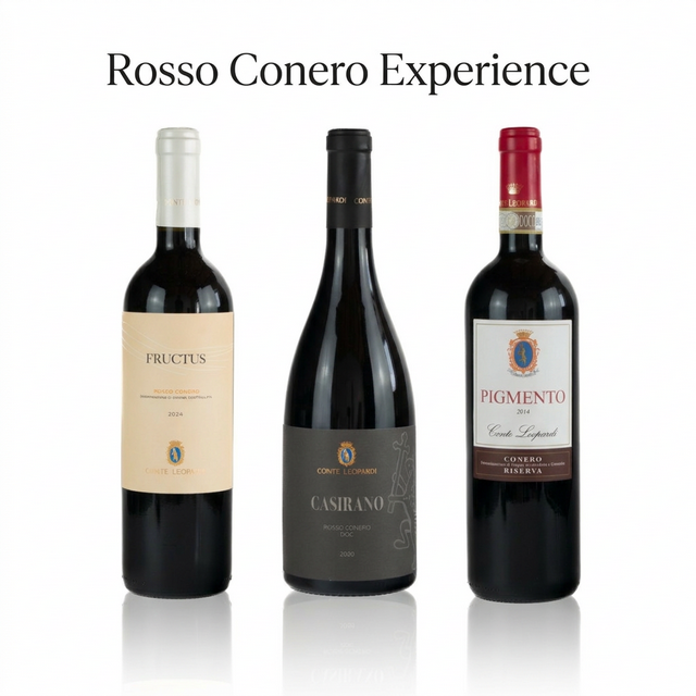 Rosso Conero Experience – Cofanetto 3 Bottiglie | Conte Leopardi
